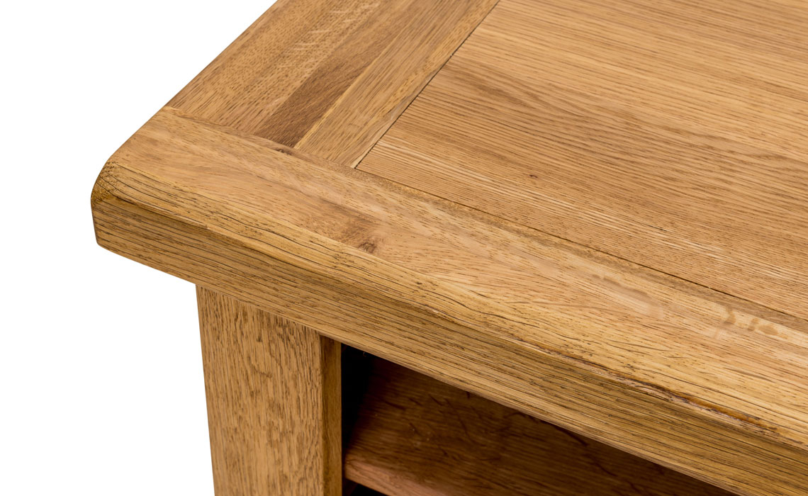 Framlingham Solid Oak Large TV With Drawers