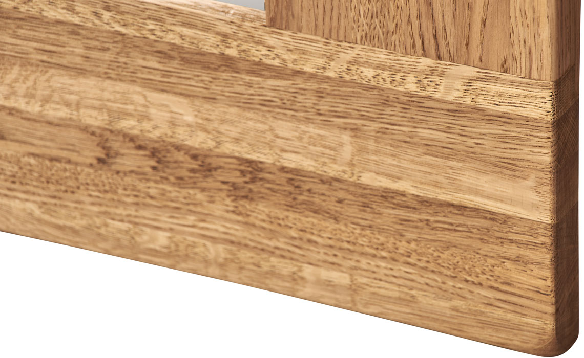 Framlingham Solid Oak Wall Mirror 130 x 90 cm