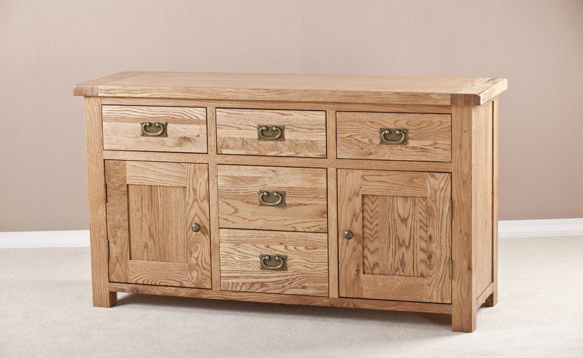 Framlingham Solid Oak 4ft6 Dresser Base