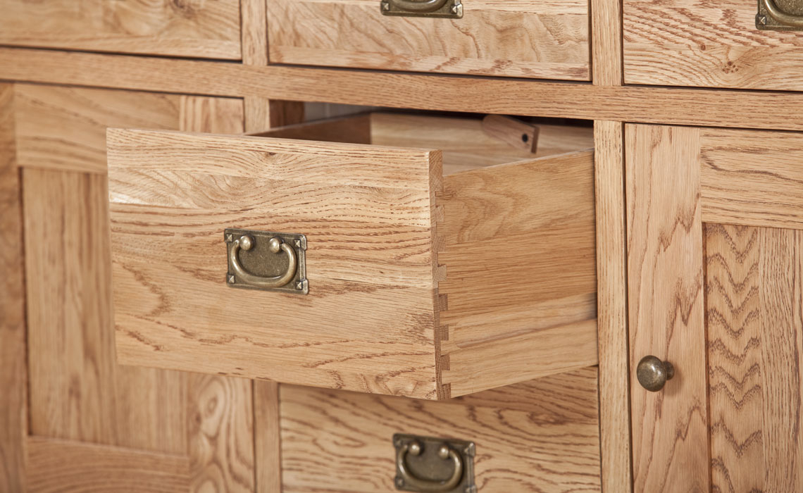 Framlingham Solid Oak 4ft6 Dresser Base