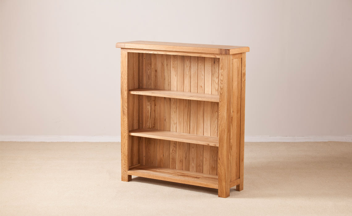 Framlingham Solid Oak 3ft Wide Bookcase