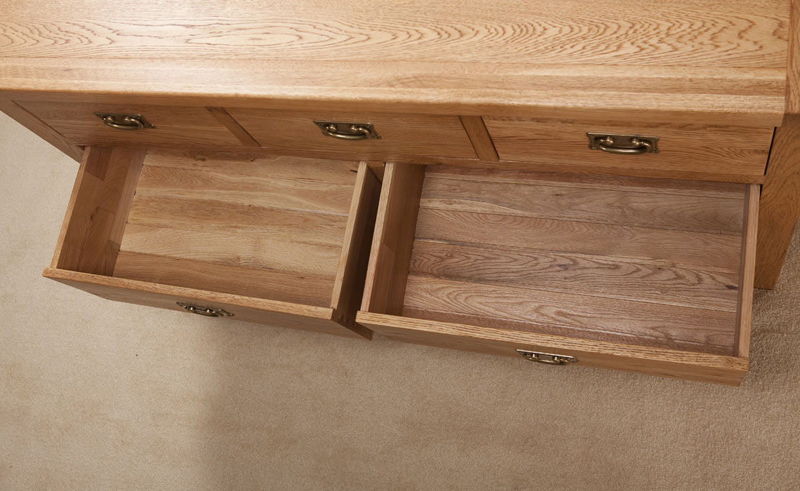 Framlingham Solid Oak 3 Over 4 Chest