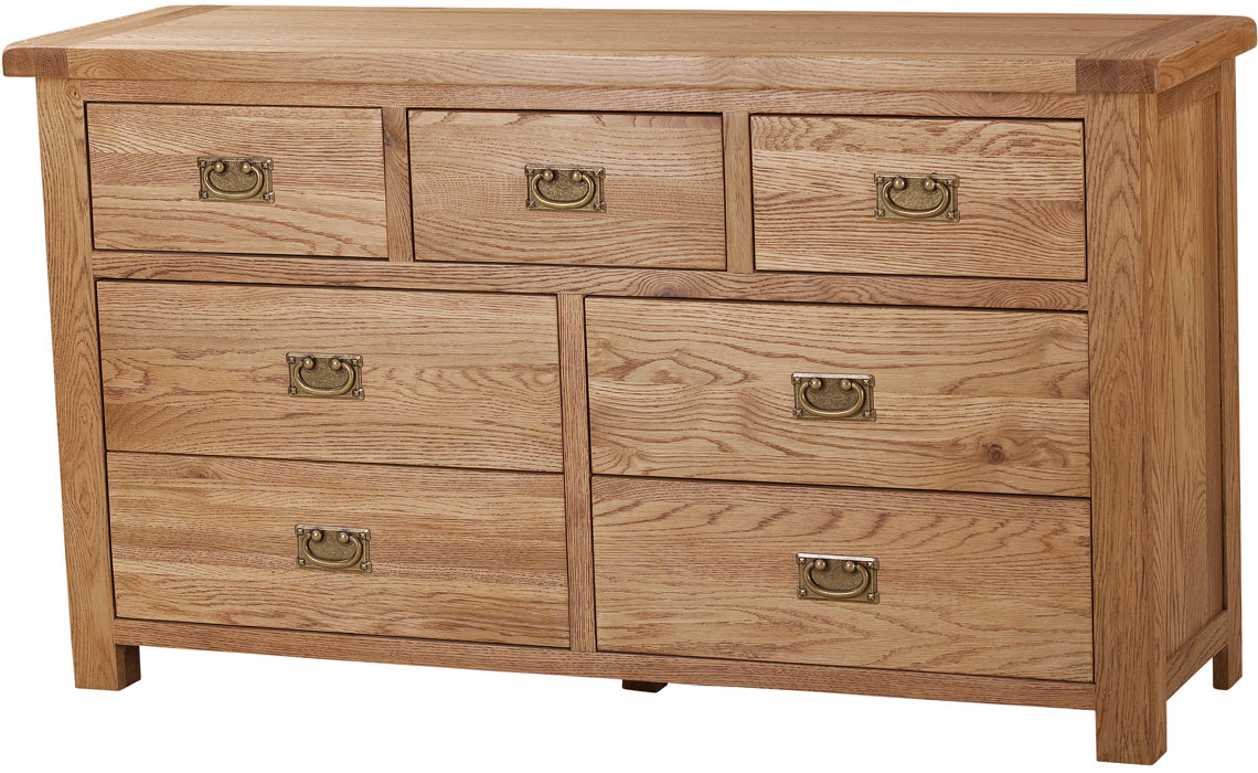 Framlingham Solid Oak 3 Over 4 Chest