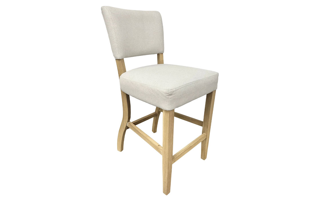 Cheshire Fabric Bar Stool Natural