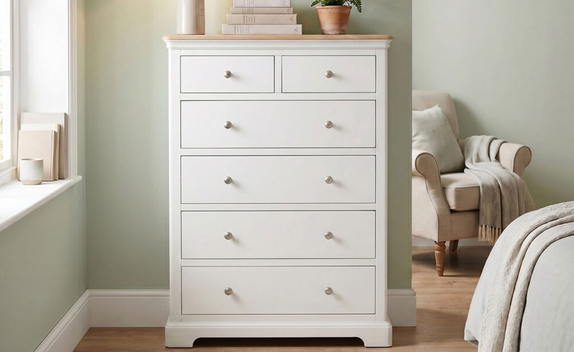 Melford Painted 2 Over 4 Chest Of Drawers