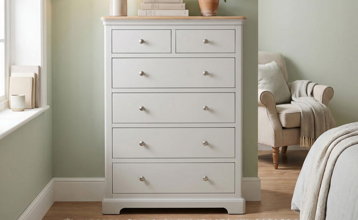 Melford Painted 2 Over 4 Chest Of Drawers