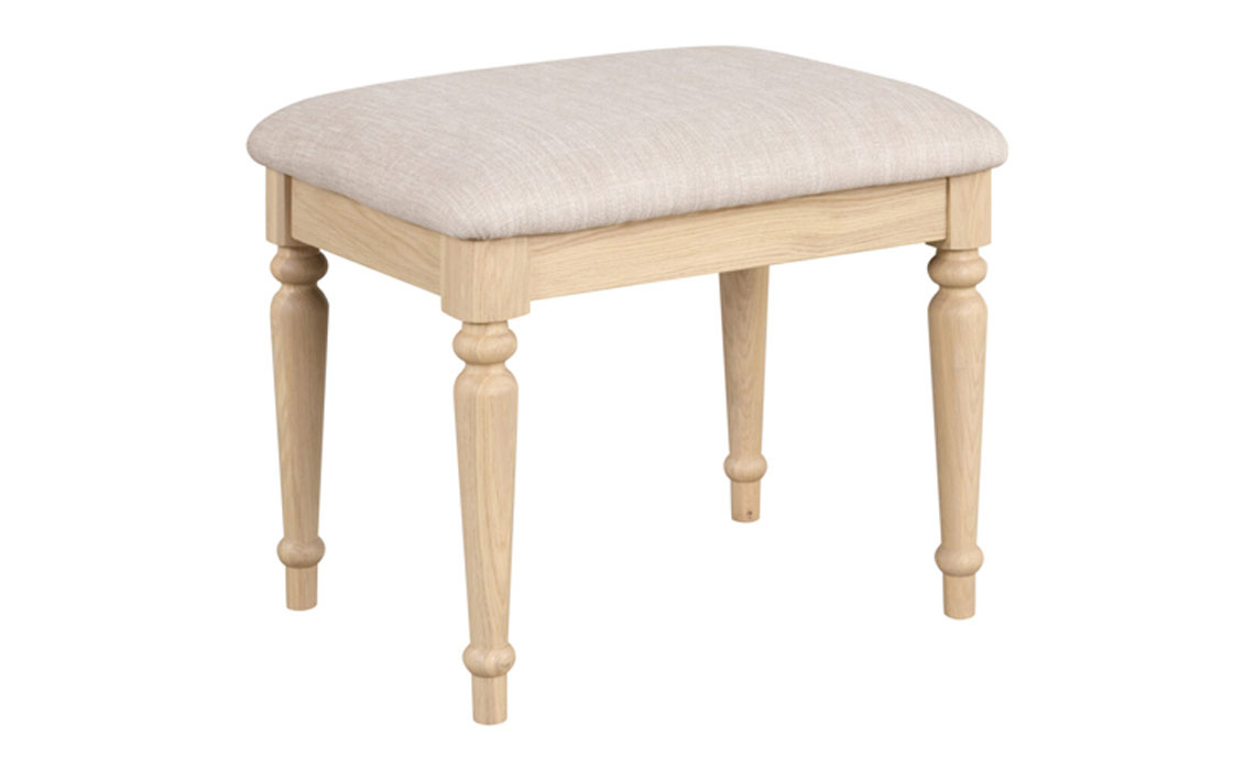 Melford Oak Dressing Table Stool