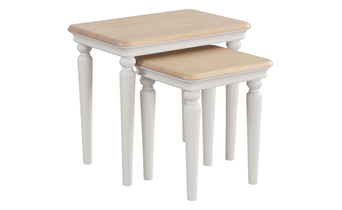 Melford Painted Nest of 2 Tables 