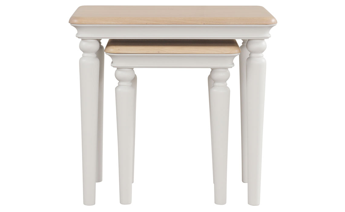 Melford Painted Nest of 2 Tables 