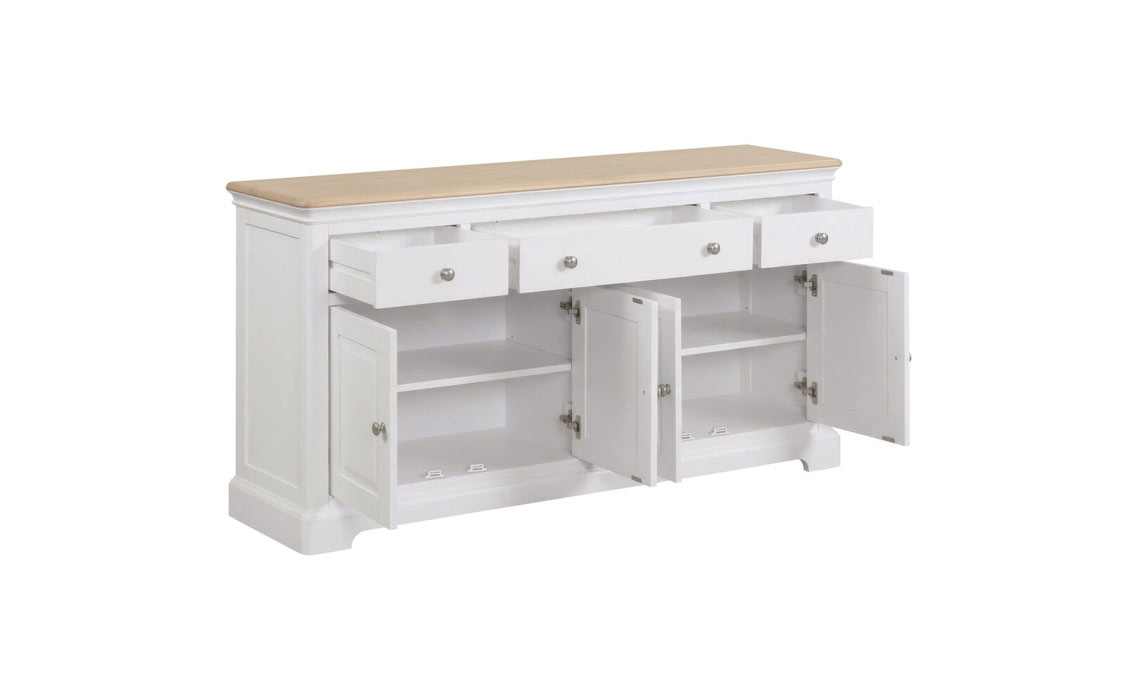 Melford Painted 4 Door 3 Drawer Sideboard 