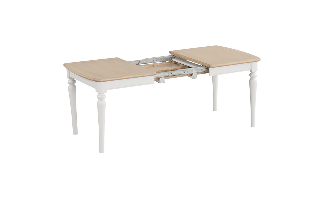 Melford Painted 136cm Extending Dining Table 