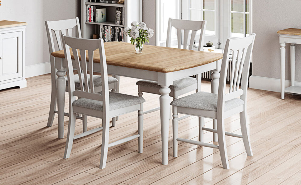 Melford Painted 136cm -196cm Extending Dining Table 