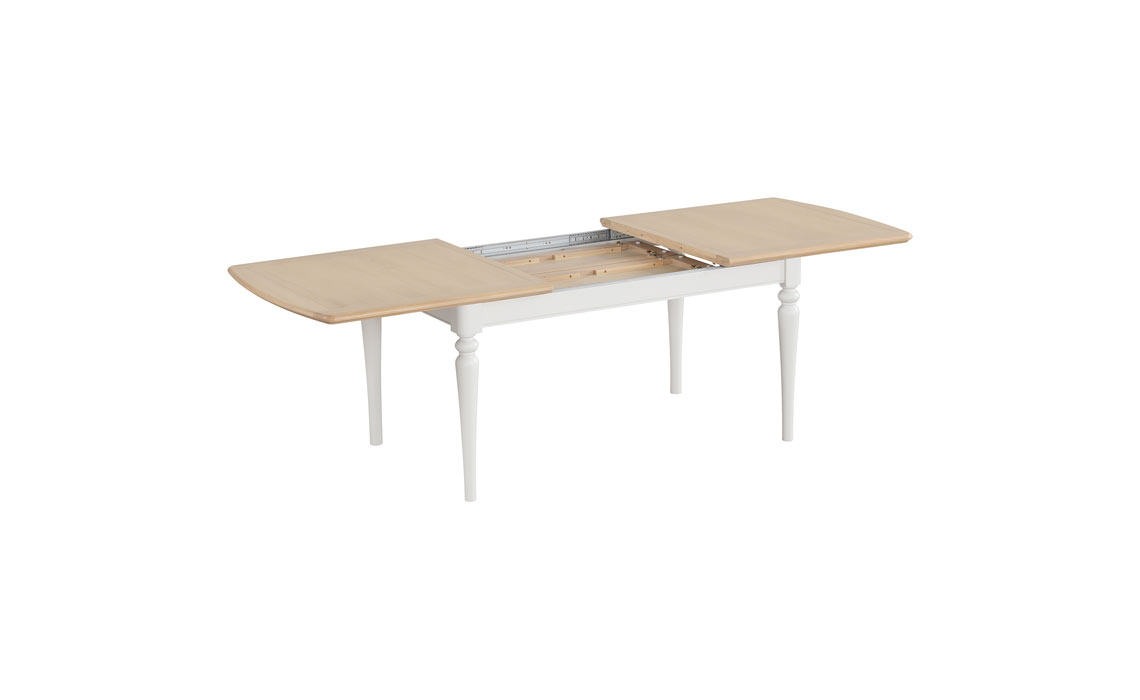 Melford Painted 185cm Large Extending Table 