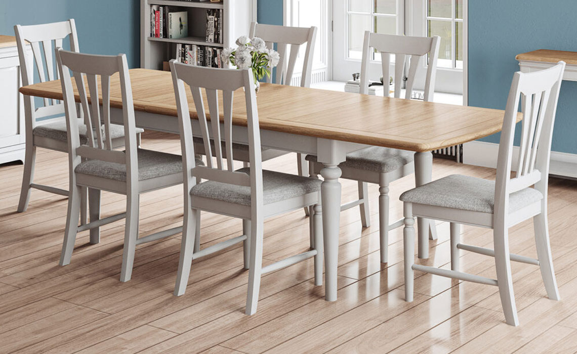 Melford Painted 185-245cm Large Extending Table 