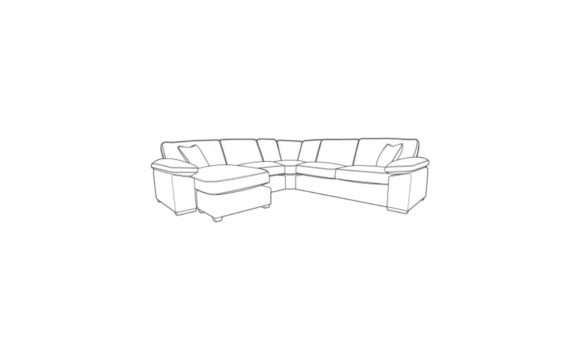 Elizabeth Corner Group With Chaise 