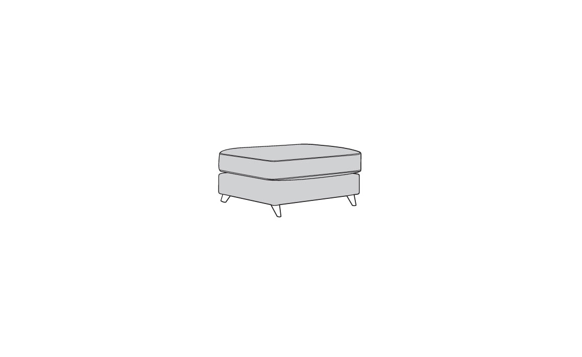 Bella Chaise End Footstool