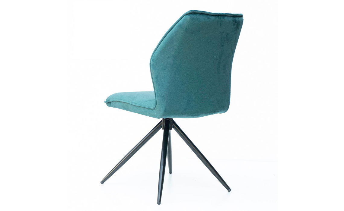 Bony Dining Chair With Metal Leg 