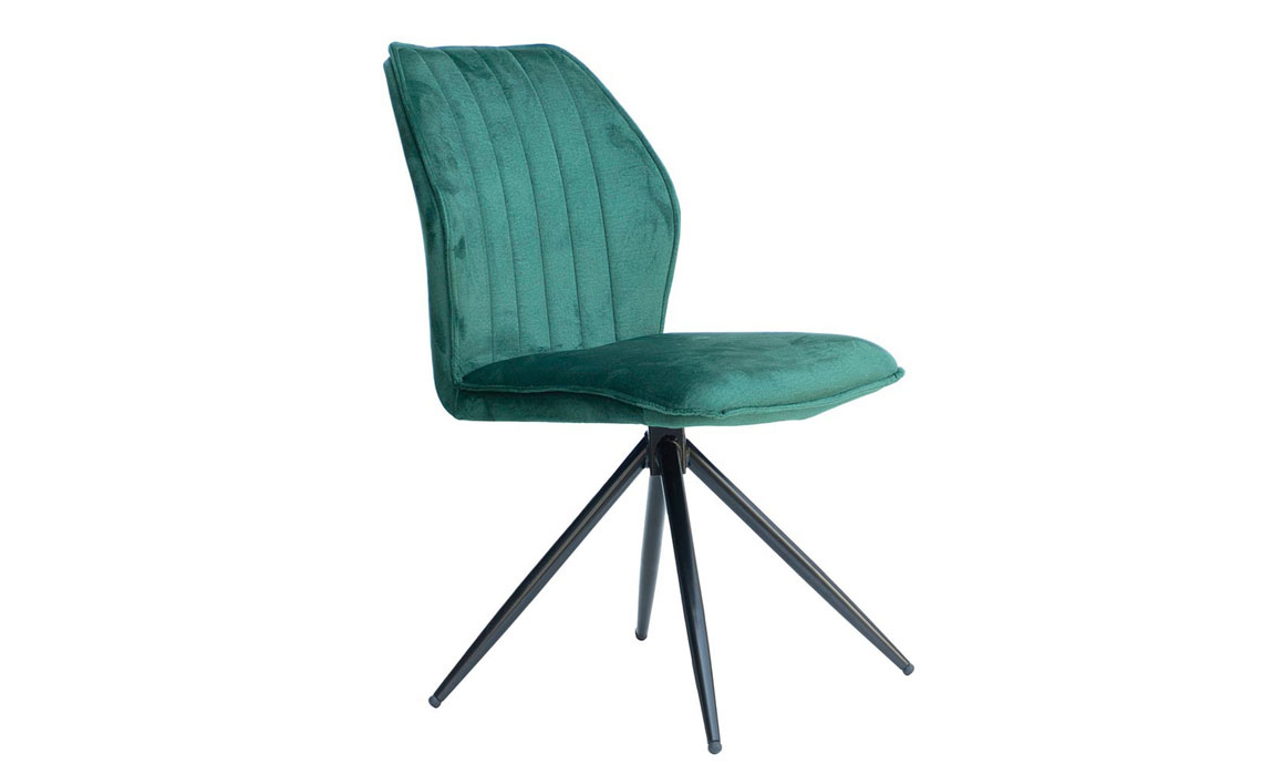 Bony Dining Chair With Metal Leg 