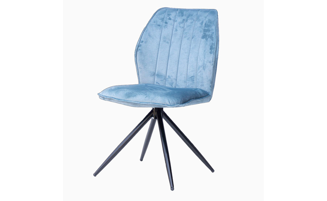 Bony Dining Chair With Metal Leg 