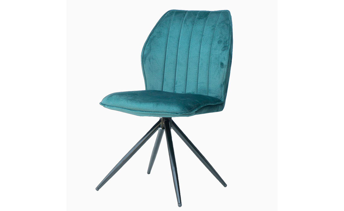 Bony Dining Chair With Metal Leg 