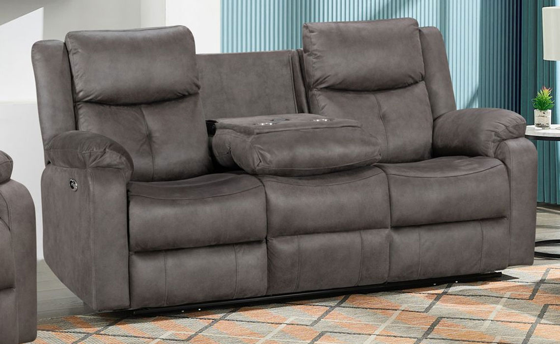 Giovani Electric Reclining 3 Seater Sofa