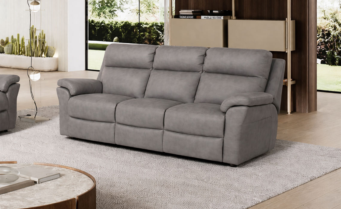 Palermo 3 Seater (3 Cushion) Recliner Sofa
