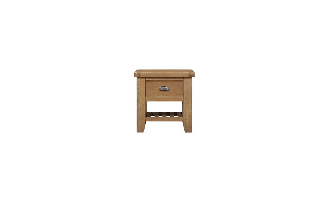 Hopwood Oak Lamp Table