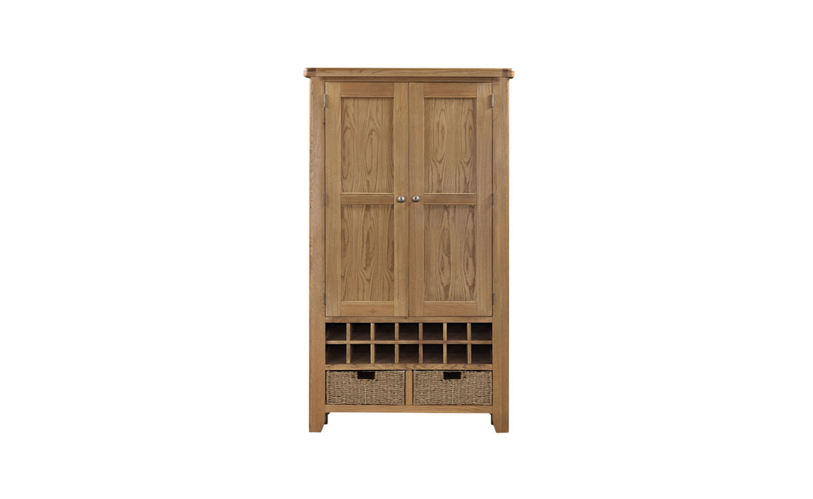 Hopwood Oak Large Larder Unit