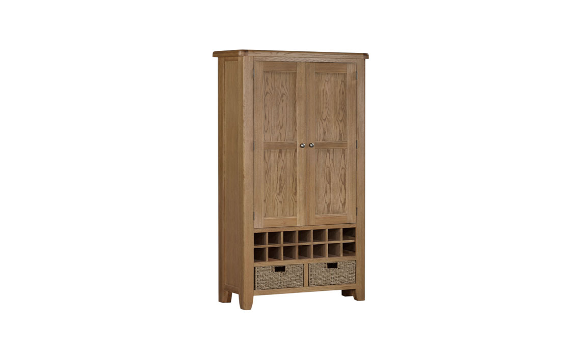 Hopwood Oak Large Larder Unit