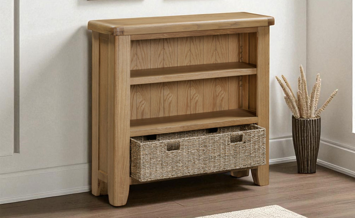 Hopwood Oak Small Bookcase