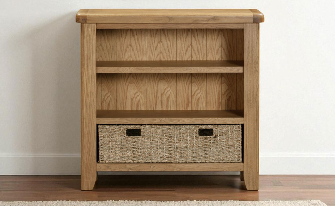 Hopwood Oak Small Bookcase