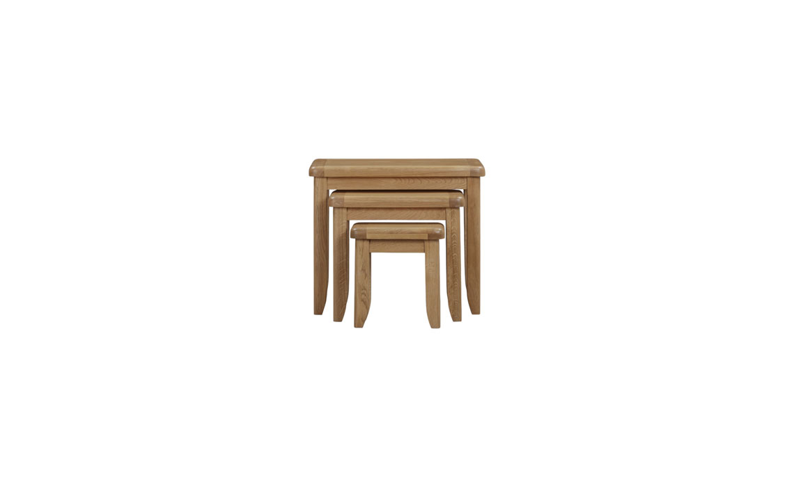 Hopwood Oak Nest of Tables