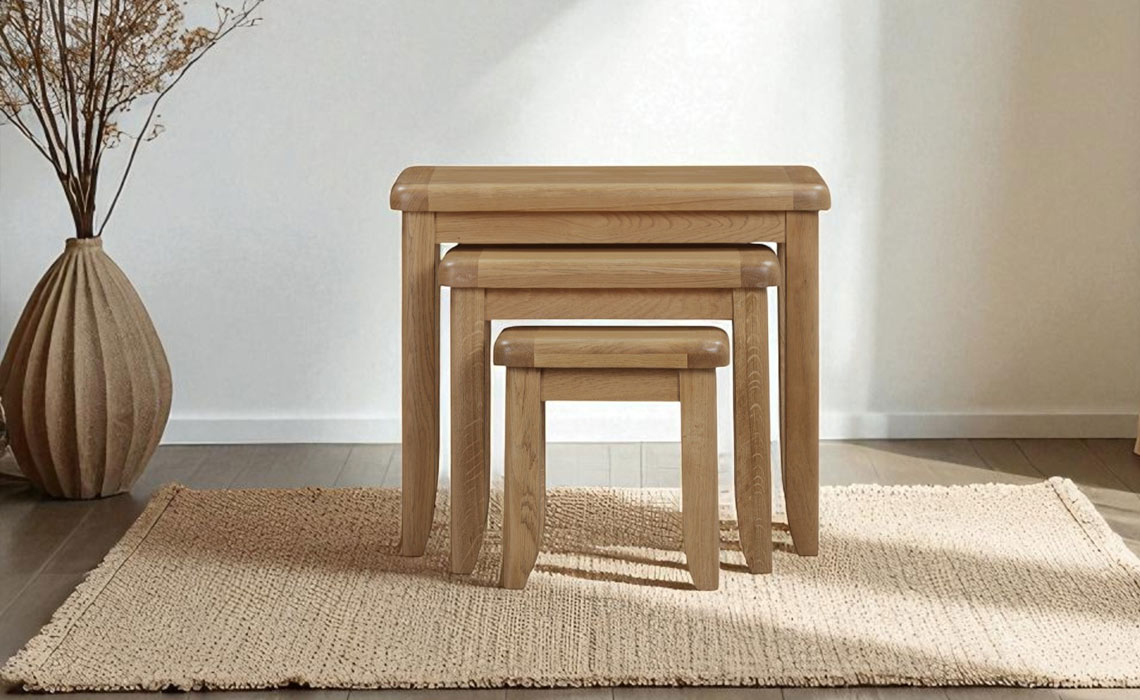 Hopwood Oak Nest of Tables