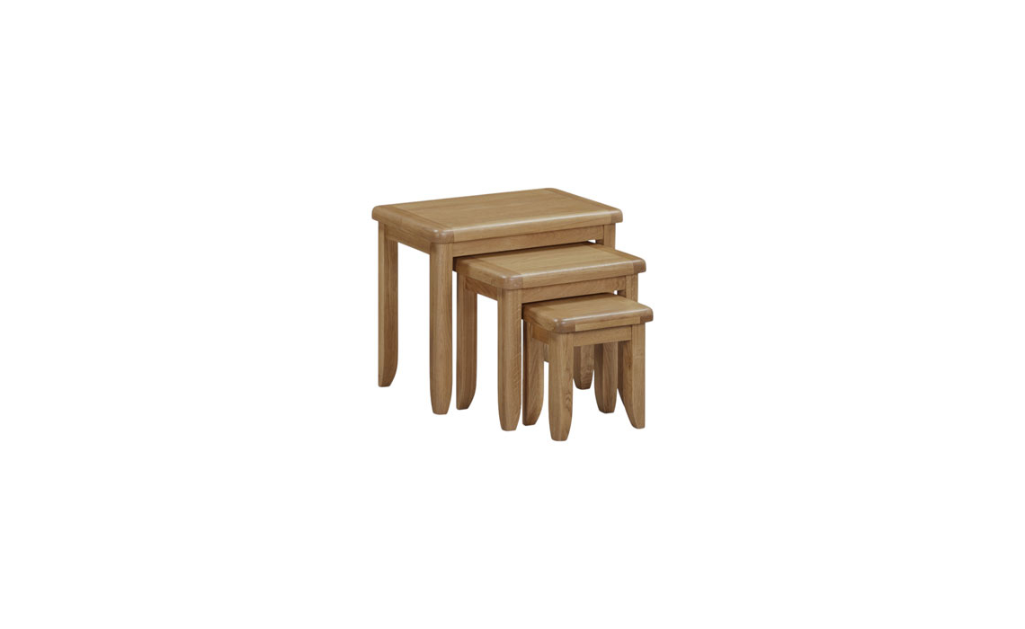 Hopwood Oak Nest of Tables