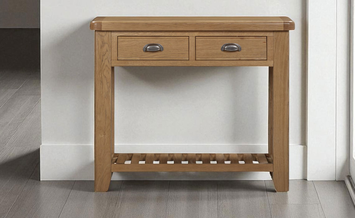 Hopwood Oak Console Table 
