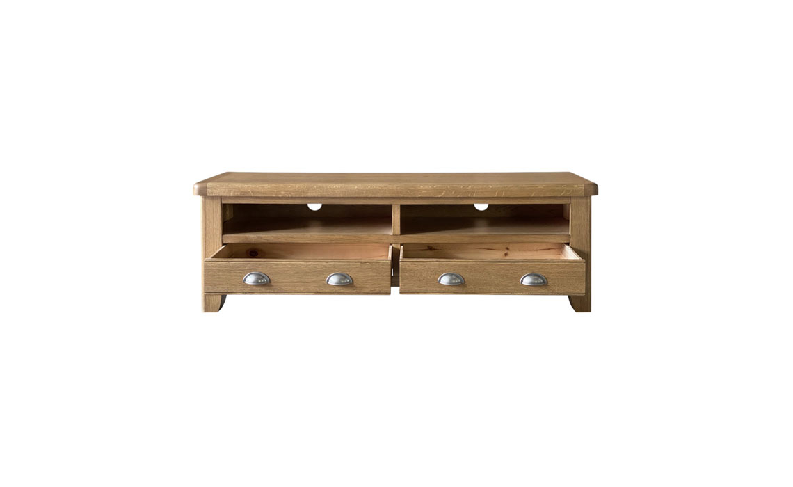 Hopwood Oak Large TV Unit