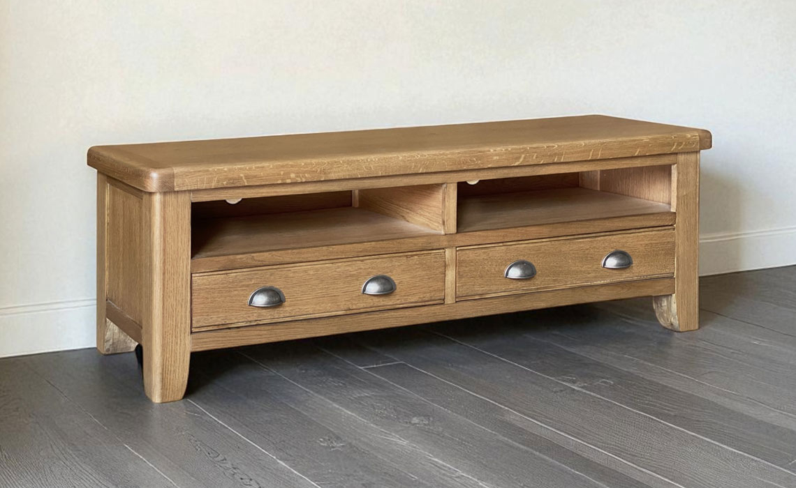 Hopwood Oak Large TV Unit