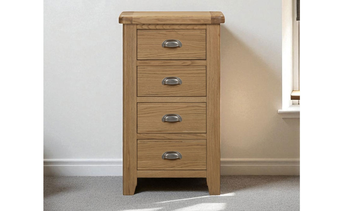 Hopwood Oak 4 Drawer Chest