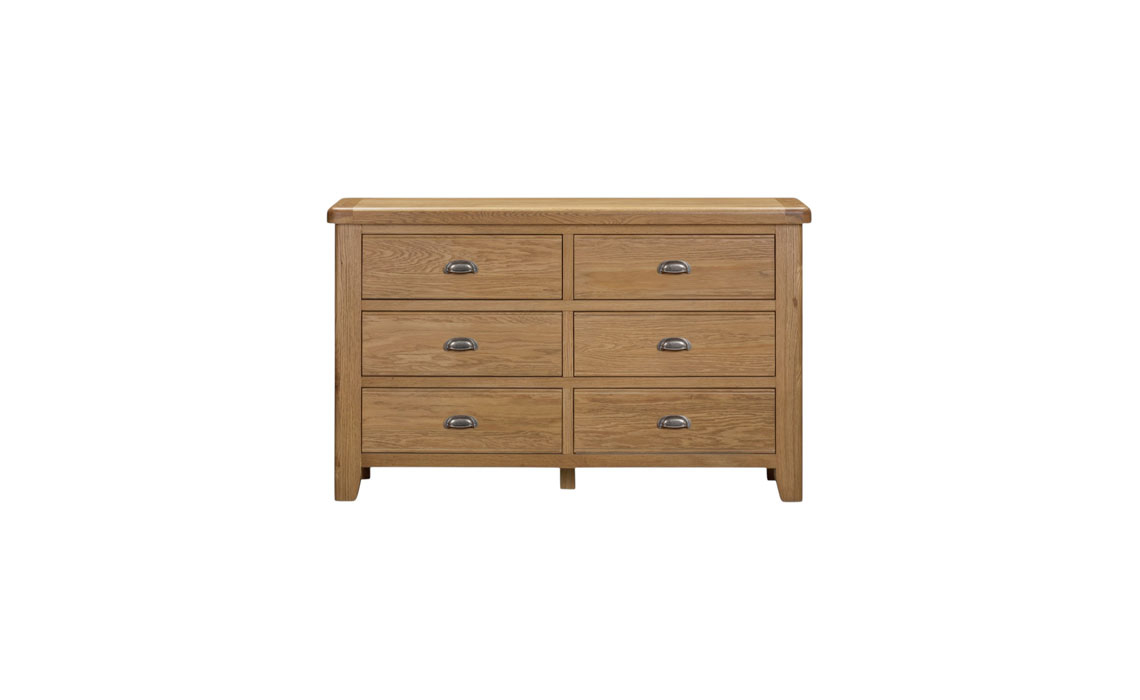 Hopwood Oak 6 Drawer Chest