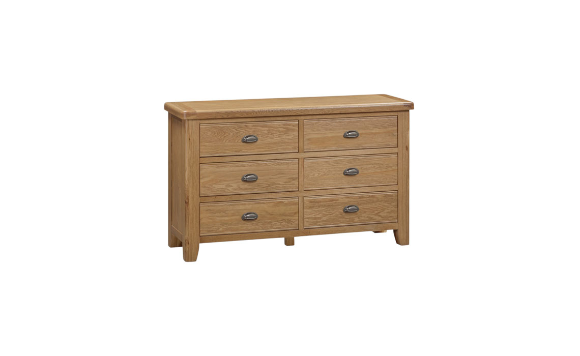 Hopwood Oak 6 Drawer Chest