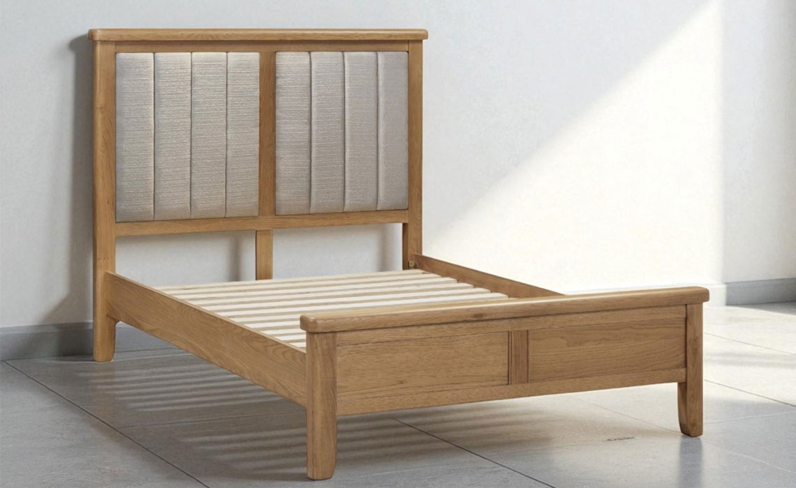 Hopwood Oak 4ft6 Double Bed Frame