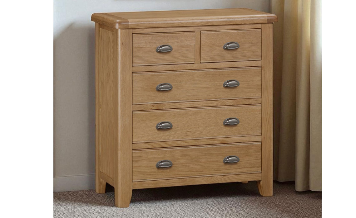 Hopwood Oak 2 Over 3 Chest