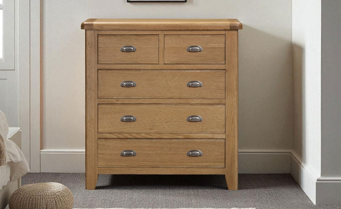 Hopwood Oak 2 Over 3 Chest