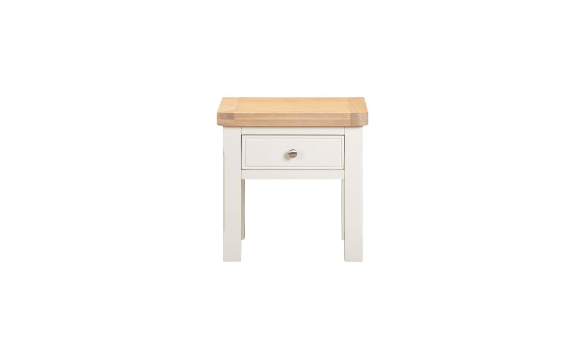 Windsor White Lamp Table