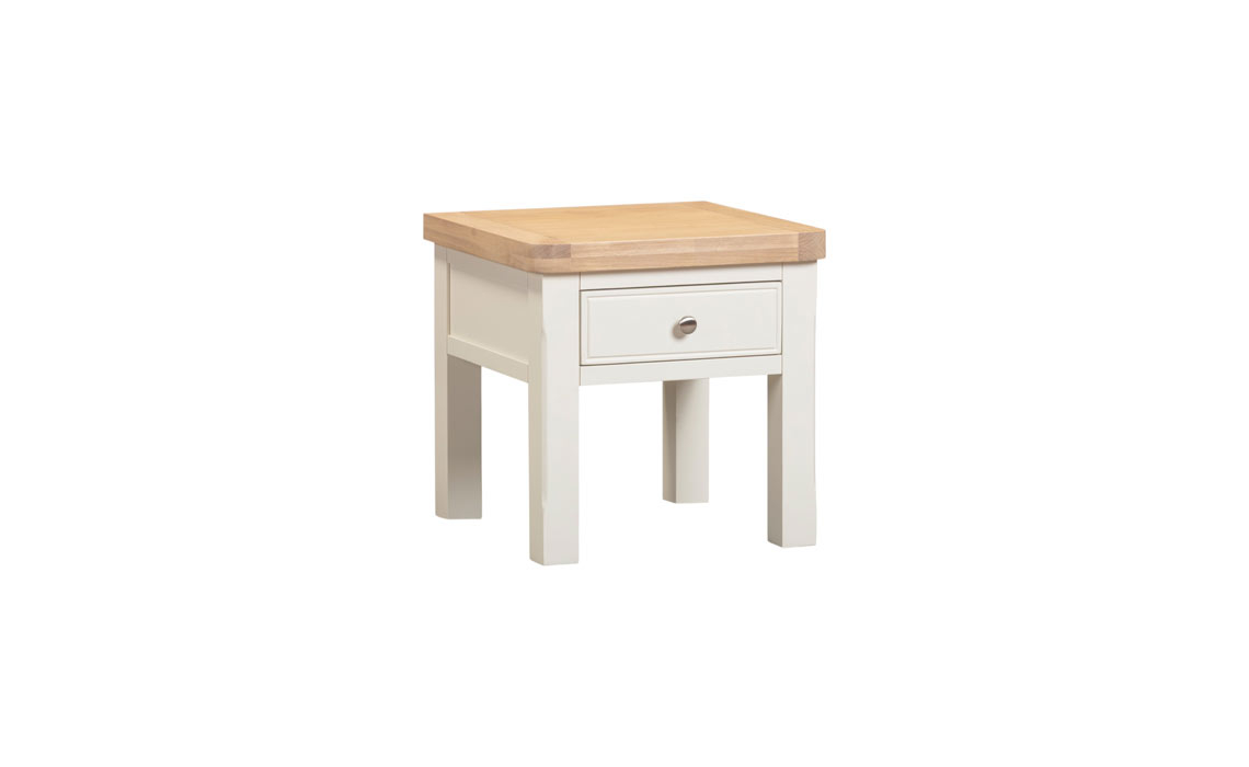 Windsor White Lamp Table