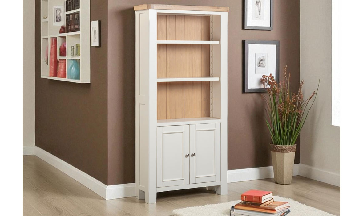 Windsor White Large Bookcase