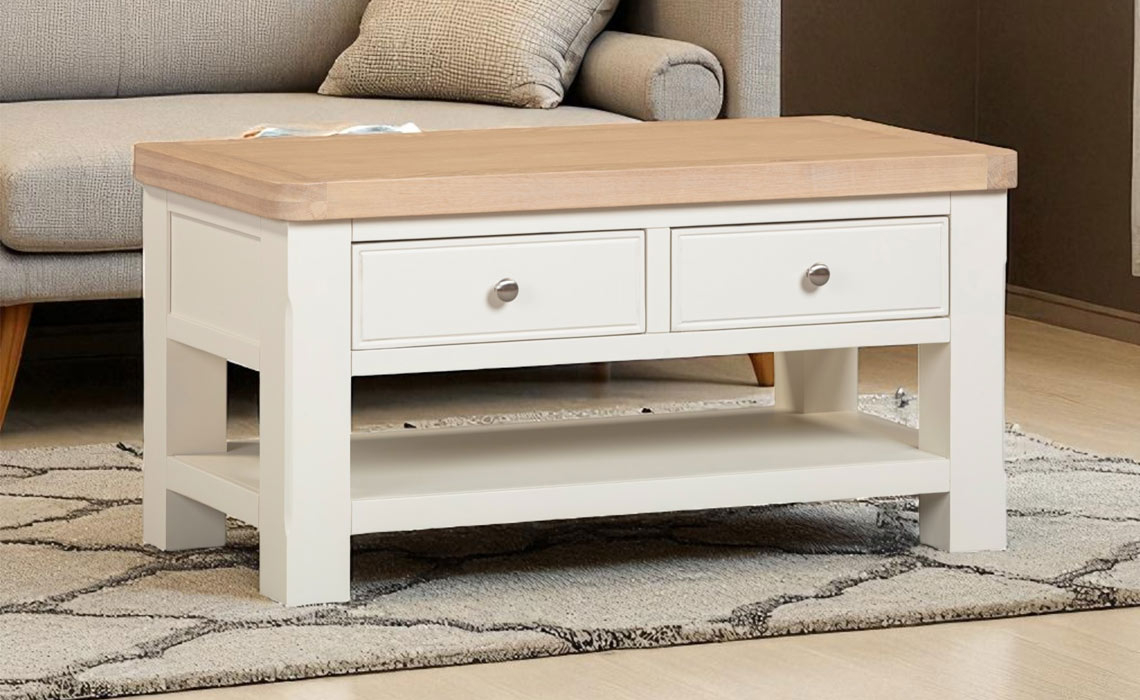 Windsor White Coffee Table