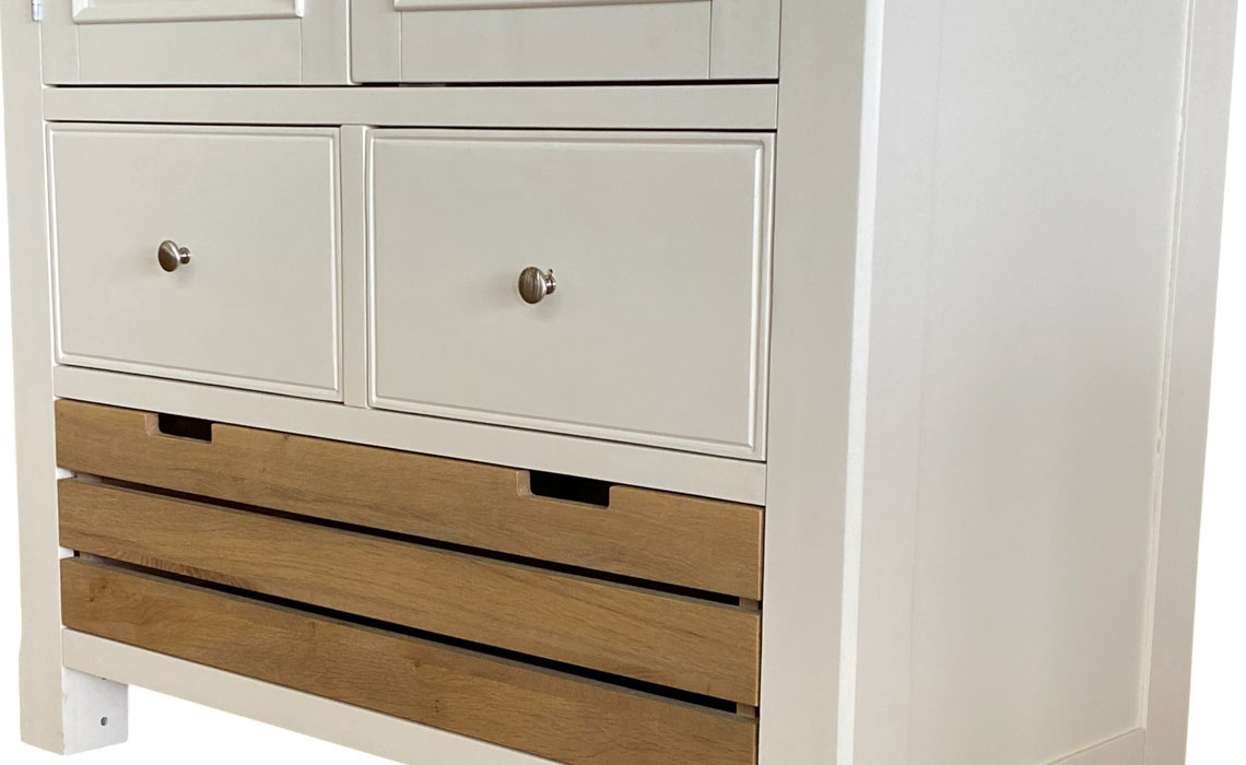 Windsor White  Large Larder Unit
