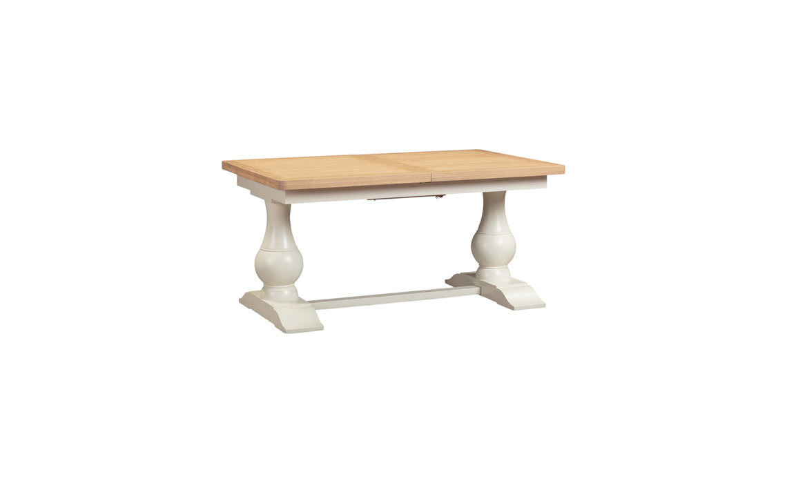 Windsor White 160-200cm Extending Table 