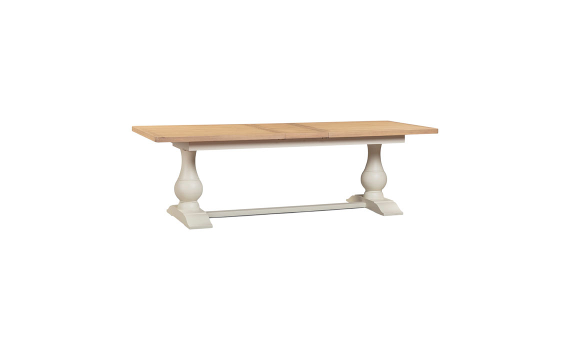 Windsor White 220-260cm Extending Table